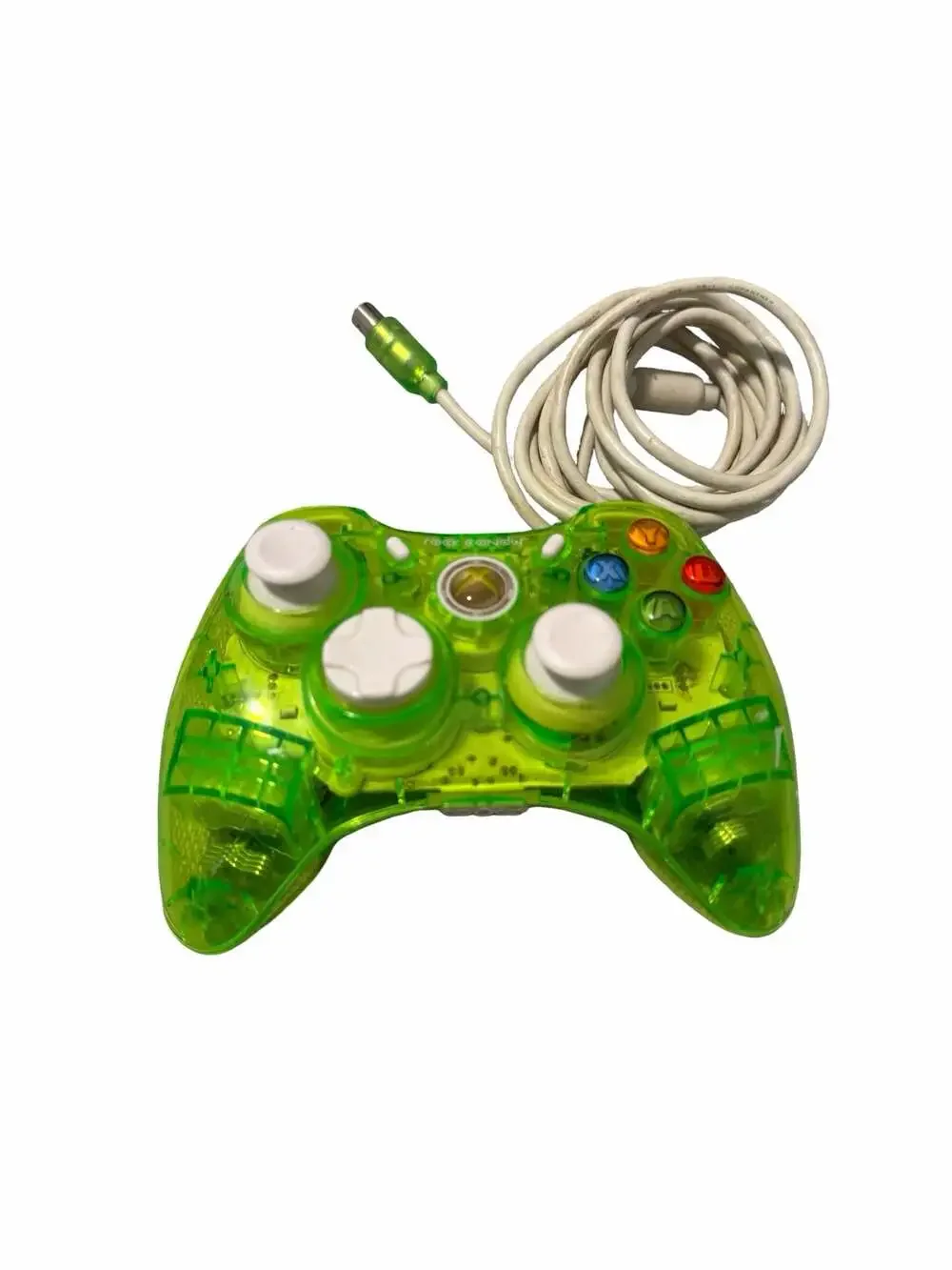 Rock Candy Wired Controller for Xbox 360 Lime Green Transparent PDP PL-3760